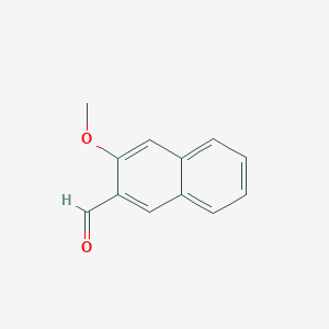 molecular formula C12H10O2 B1589437 3-Methoxy-2-naphthaldehyde CAS No. 56679-88-0