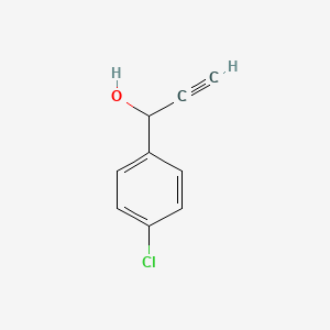 molecular formula C9H7ClO B1589440 1-(4-Chlorophenyl)prop-2-yn-1-ol CAS No. 29805-11-6