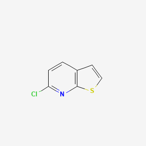 molecular formula C7H4ClNS B1589462 6-Chlorothieno[2,3-b]pyridine CAS No. 62226-18-0