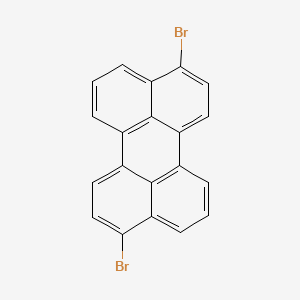 molecular formula C20H10Br2 B1589472 3,9-Dibromoperylene CAS No. 56752-35-3