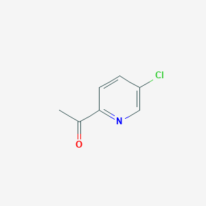 molecular formula C7H6ClNO B1589478 1-(5-Chloropyridin-2-yl)ethanone CAS No. 94952-46-2