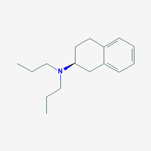 molecular formula C16H25NO B1589482 (S)-8-Hydroxy-2-dipropylaminotetralin CAS No. 80300-10-3