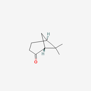 molecular formula C9H14O B1589484 (1R,5S)-6,6-Dimethylbicyclo[3.1.1]heptan-2-one CAS No. 38651-65-9