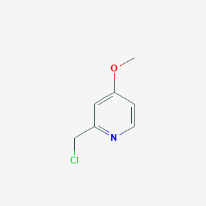 molecular formula C7H8ClNO B1589491 2-(Chloromethyl)-4-methoxypyridine CAS No. 99651-28-2