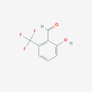 molecular formula C8H5F3O2 B1589503 2-Hydroxy-6-(trifluoromethyl)benzaldehyde CAS No. 58914-35-5