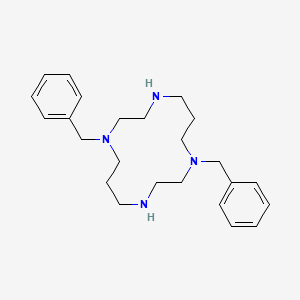 B1589504 1,8-Dibenzyl-1,4,8,11-tetraazacyclotetradecane CAS No. 214078-93-0