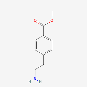 molecular formula C10H13NO2 B1589505 Methyl 4-(2-aminoethyl)benzoate CAS No. 77265-67-9