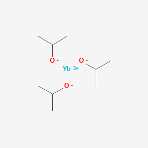 molecular formula C9H21O3Y B1589508 Propan-2-olate;ytterbium(3+) CAS No. 6742-69-4