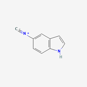molecular formula C9H6N2 B1589509 5-异氰基-1H-吲哚 CAS No. 623163-58-6