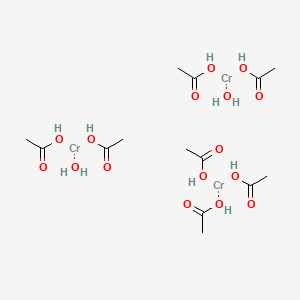 molecular formula C6H9CrO6 B1589519 Chromium(III) acetate CAS No. 39430-51-8