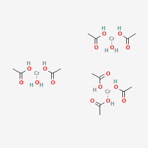 molecular formula C14H32Cr3O16 B1589519 碱式醋酸铬 CAS No. 39430-51-8