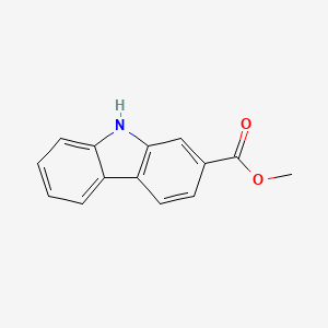 molecular formula C14H11NO2 B1589520 甲基9H-咔唑-2-羧酸酯 CAS No. 26000-33-9