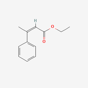 molecular formula C12H14O2 B1589522 Ethyl 3-phenylbut-2-enoate CAS No. 945-93-7