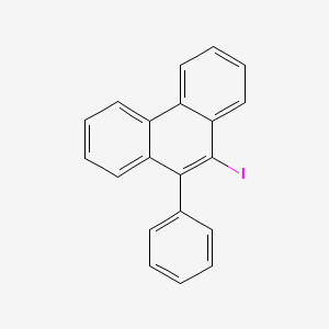 B1589534 9-Iodo-10-phenylphenanthrene CAS No. 312612-61-6