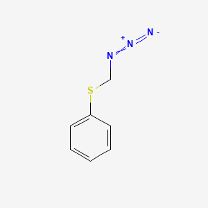 molecular formula C7H7N3S B1589538 Azidomethyl phenyl sulfide CAS No. 77422-70-9