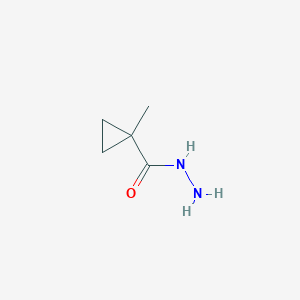 molecular formula C5H10N2O B1589543 1-Methylcyclopropanecarbohydrazide CAS No. 72790-89-7