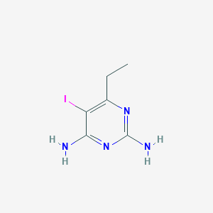 6-Ethyl-5-iodopyrimidine-2,4-diamine