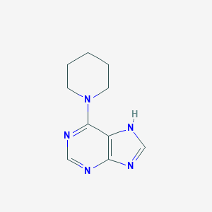 molecular formula C10H13N5 B158956 6-(piperidin-1-yl)-9H-purine CAS No. 1928-81-0