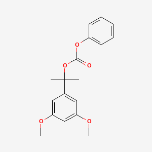 molecular formula C18H20O5 B1589561 2-(3,5-dimethoxyphenyl)propan-2-yl Phenyl Carbonate CAS No. 39507-97-6