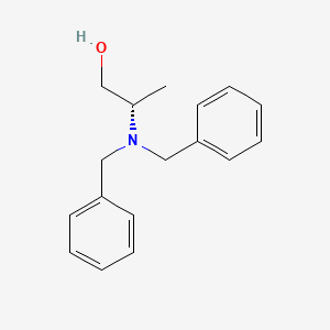 molecular formula C17H21NO B1589564 (S)-(+)-2-(Dibenzylamino)-1-propanol CAS No. 60479-65-4
