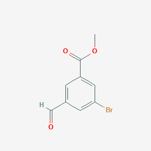 molecular formula C9H7BrO3 B1589565 Methyl 3-bromo-5-formylbenzoate CAS No. 377734-27-5