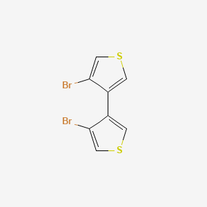 molecular formula C8H4Br2S2 B1589566 4,4'-二溴-3,3'-联噻吩 CAS No. 5556-13-8