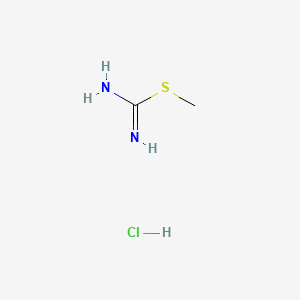 molecular formula C2H7ClN2S B1589567 2-甲基异硫脲氯化物 CAS No. 53114-57-1
