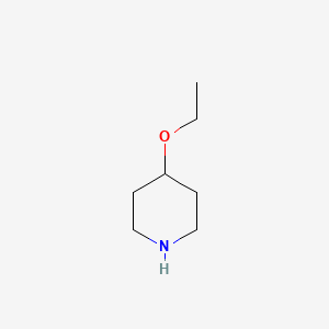 molecular formula C7H15NO B1589571 4-Ethoxypiperidine CAS No. 1122-86-7