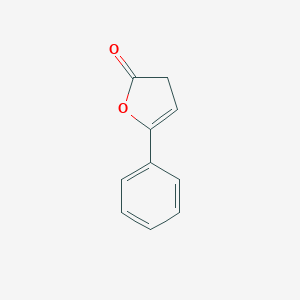 molecular formula C10H8O2 B158958 5-苯基-3H-呋喃-2-酮 CAS No. 1955-39-1