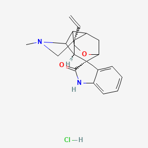 molecular formula C20H23ClN2O2 B1589584 吉星藤碱，一水合氯化物 CAS No. 35306-33-3