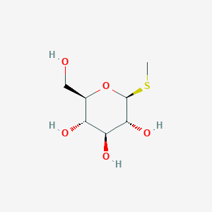 molecular formula C7H14O5S B1589595 Methyl-beta-D-thioglucopyranoside CAS No. 30760-09-9