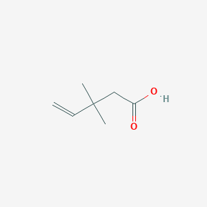 molecular formula C7H12O2 B1589607 3,3-Dimethyl-4-pentenoic acid CAS No. 7796-73-8