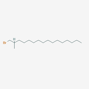 molecular formula C17H35B B1589610 1-溴-2-甲基十六烷 CAS No. 81367-59-1