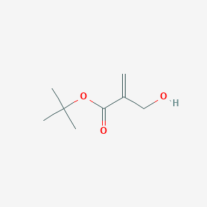molecular formula C8H14O3 B1589618 Tert-butyl 2-(hydroxymethyl)acrylate CAS No. 121065-74-5