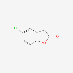 molecular formula C8H5ClO2 B1589622 5-氯苯并呋喃-2(3H)-酮 CAS No. 28033-47-8