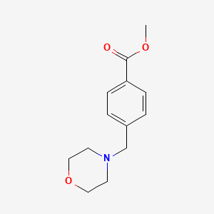 molecular formula C13H17NO3 B1589623 Methyl 4-(morpholinomethyl)benzoate CAS No. 68453-56-5