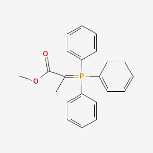 molecular formula C22H21O2P B1589627 Methyl 2-(triphenylphosphoranylidene)propanoate CAS No. 2605-68-7