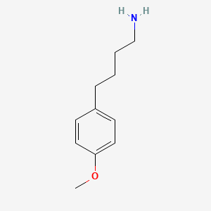 molecular formula C11H17NO B1589629 4-(4-Methoxyphenyl)butan-1-amine CAS No. 72457-26-2