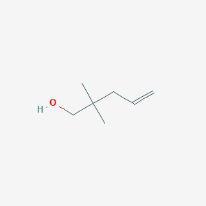 molecular formula C7H14O B1589633 2,2-Dimethylpent-4-en-1-ol CAS No. 3420-42-6