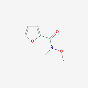 molecular formula C7H9NO3 B1589635 N-Methoxy-N-methylfuran-2-carboxamide CAS No. 95091-92-2