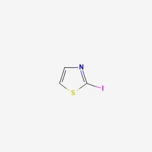 molecular formula C3H2INS B1589636 2-Iodothiazole CAS No. 3034-54-6