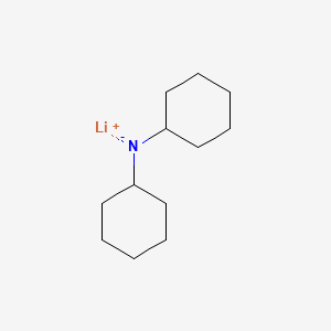 molecular formula C12H22LiN B1589649 Lithium dicyclohexylamide CAS No. 4111-55-1
