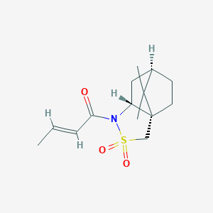 molecular formula C14H21NO3S B1589651 (N-Crotonyl)-(2R)-bornane-10,2-sultam CAS No. 94668-55-0