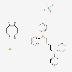 [1,4-BIs(diphenylphosphino)butane](1,5-cyclooctadiene)rhodium(I) tetrafluoroborate