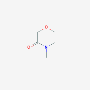 molecular formula C5H9NO2 B1589659 4-Methylmorpholin-3-one CAS No. 20721-78-2