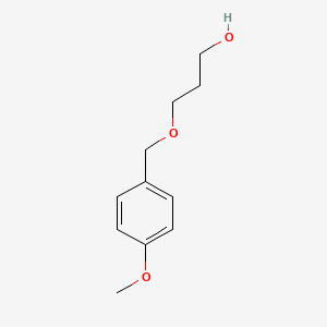 molecular formula C11H16O3 B1589662 3-((4-Methoxybenzyl)oxy)propan-1-ol CAS No. 135362-69-5