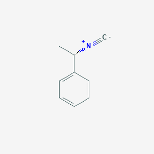 molecular formula C9H9N B1589664 (S)-(-)-alpha-Methylbenzyl isocyanide CAS No. 21872-32-2