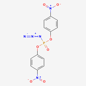 molecular formula C12H8N5O7P B1589681 Bis(4-Nitrophenyl) phosphorazidate CAS No. 51250-91-0