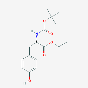 (S)-Ethyl 2-((tert-butoxycarbonyl)amino)-3-(4-hydroxyphenyl)propanoate