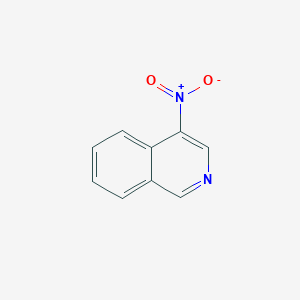 molecular formula C9H6N2O2 B1589690 4-Nitroisoquinoline CAS No. 36073-93-5
